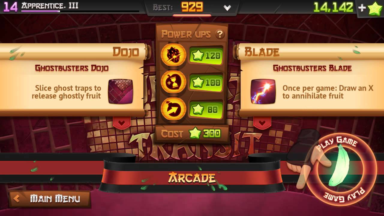 Fruit ninjaHalloween special (GHOSTBUSTERS) YouTube Fruit ninjaHalloween special (GHOSTBUSTERS) YouTube