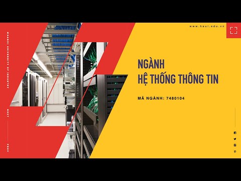 Ngành Hệ thống thông tin | Đại học Công nghiệp Hà Nội 2021