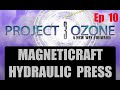 Magneticraft Hydraulic Press ( Detailed Steps Guide ) Project Ozone 3 Mythic Minecraft 2023 Ep 10