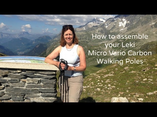 How to assemble your Leki Micro Vario Walking Poles