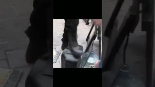 White People Kissing Black Man Shoes