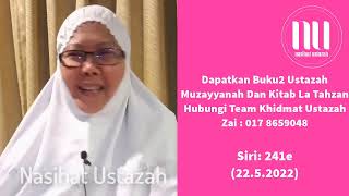 Cara Sebenar Nak Amalkan Ayat 1000 Dinar (LA TAHZAN SIRI 241e) - Ustazah Muzayya