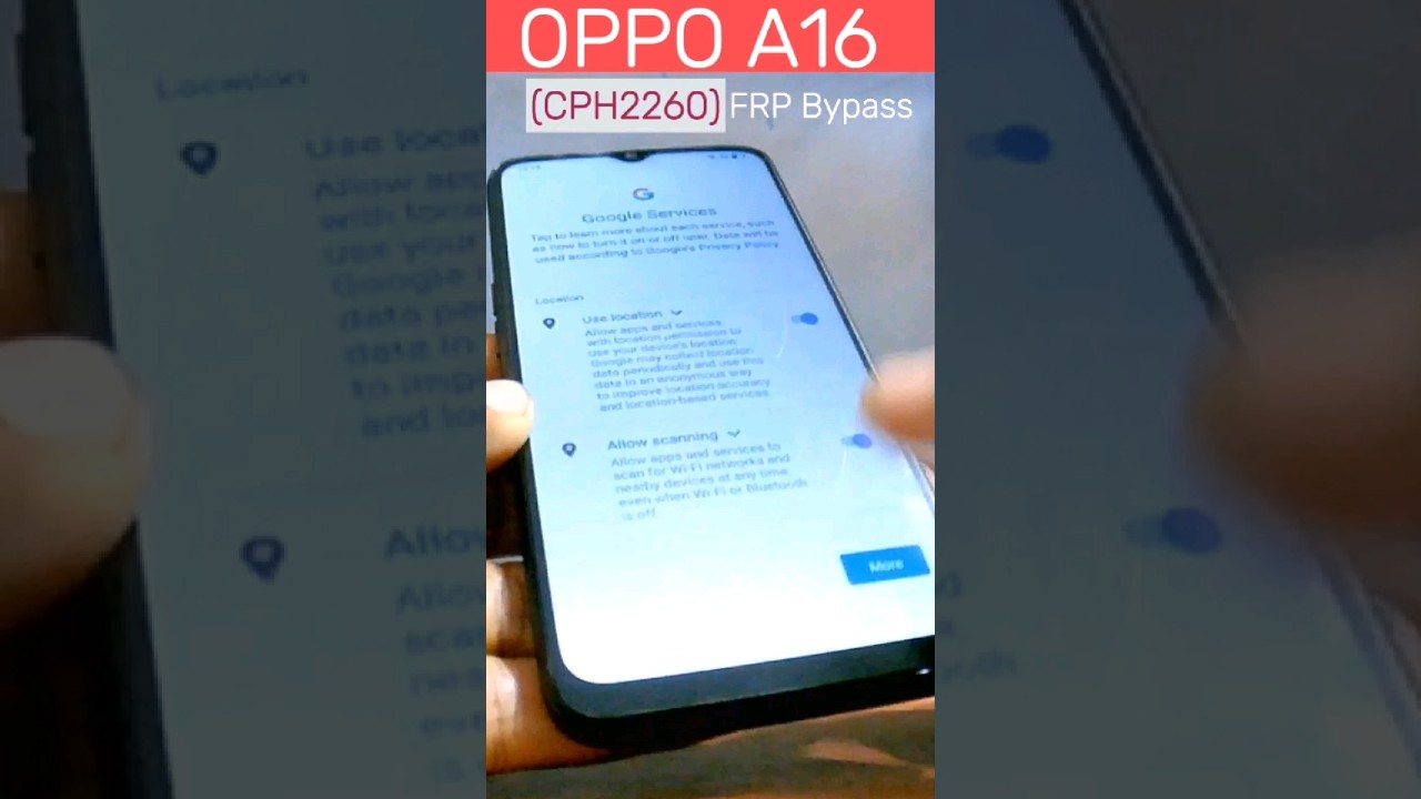 Oppo A16 FRP bypass #android #shorts #viral Oppo A16 FRP bypass #android #shorts #viral