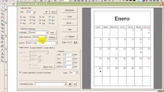 Coreldraw - Dise?o de Calendario. Ноутбуки