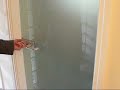 Satin Interior Glass Door
