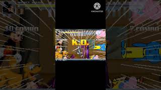 Mugen Team Mickey Mouse Vs Team George Pig - Youtubeshorts