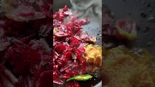Roselle Flower Recipe Tok Bhendi Tok Dhyarosh