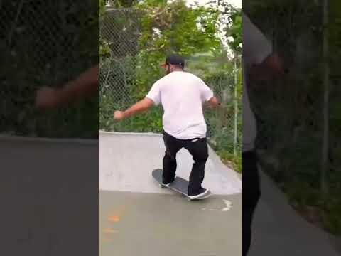 Jarrod Pimental boardslide bigspin - All I Need Skateboards