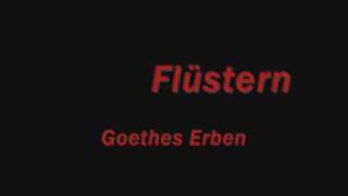 Watch Goethes Erben Nie Mehr video