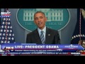 DOCTOR NEEDED: Reporter Gets Sick at President Obama's Year-E...