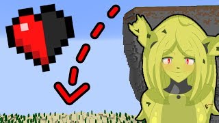 98.99% IMPOSSIBLE TO ESCAPE EVIL FIVE NIGHTS IN ANIME WITH HALF A HEART IN MINECRAFT