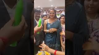 Anasuya In Blue Saree