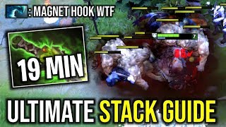 ULTIMATE STACK GUIDE..!! Insane Pudge Roaming 19 Min Ethereal by Matumbaman 7.22c | Dota 2