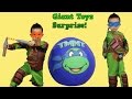 Ninja Turtles Out Of The Shadows Giant Surprise Egg Toys Unbo...