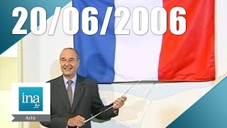20H France 2 Du 20 Juin 2006 - Inauguration Du Musée Du Quai Branly Archive Ina