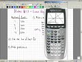 linear regression
