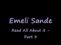 Emeli Sande Read All About It Part 3 Lyrics video