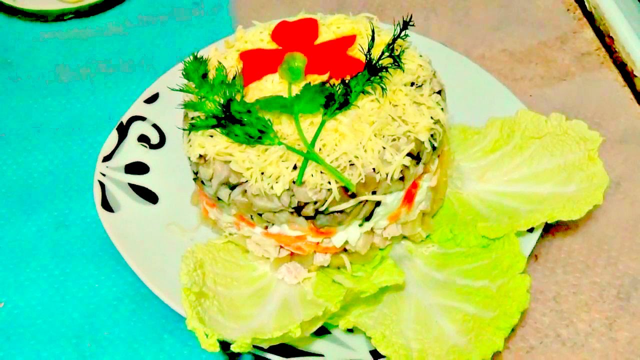 Как сделать вкусный салат с курицей