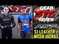 RST S-1 CE Leather/Mesh Jacket Review from SportbikeTrackGear.com YouTube Video