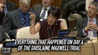 Everything That Happened on Day 4 of the Ghislaine Maxwell Trial
