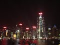 New Year fireworks light up Hong Kong harbour