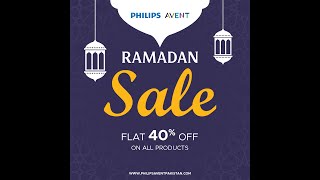 Philips Avent Ramadan Sale 2022- Flat 40% Off