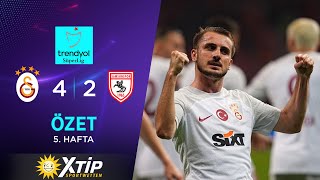 Galatasaray (4-2) Yılport Samsunspor - Highlights/Özet | Trendyol Süper Lig - 20