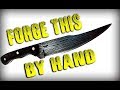 Hand Forging a Twisted Damascus Pattern Knife Part 2 Hand Forging a Twisted Damascus Pattern Knife Part 2