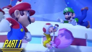World 1 - 1 | Unlikely Heroes - Mario + Rabbids Kingdom Battle - Part 1