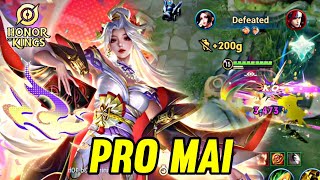 Hok Mai Shiranui Gameplay Pro Mai - Honor Of Kings