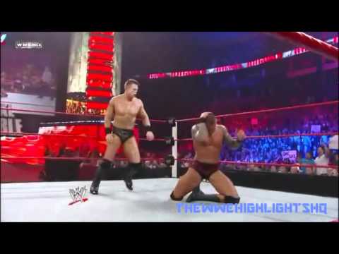 WWE - The Miz VS Randy Orton Highlights - Royal Rumble 2011 (...