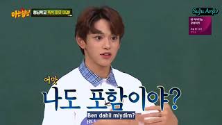 180818 Knowing Bros - NCT Lucas En Yakışıklı'yı Seçiyor (Türkçe Altyazılı)