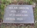 Grave of Allan Melvin (A great character actor)