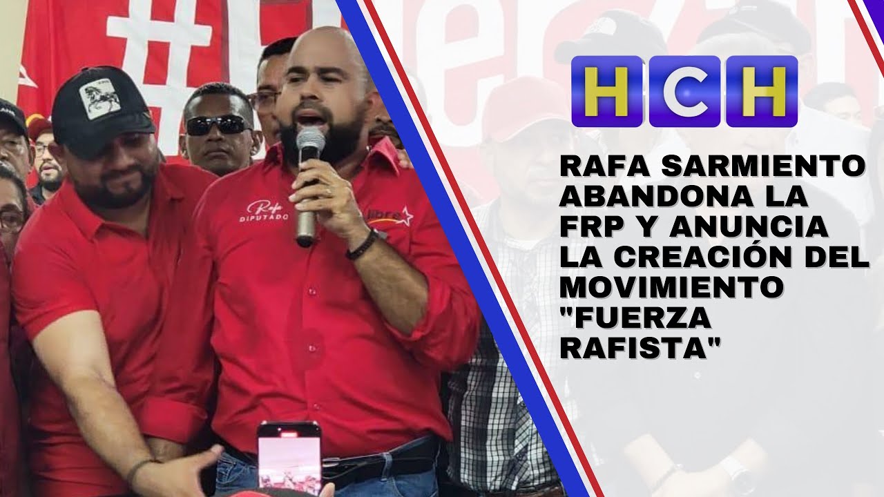 Rafa Sarmiento leaves the FRP and announces the creation of the Rafa Sarmiento leaves the FRP and announces the creation of the
