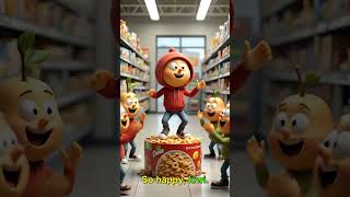 Anthrofruit Disco Human-Faced Fruits Moonwalk, Twerk & Breakdance Ai Short