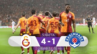 Galatasaray (4-1) Kasımpaşa | 5. Hafta - 2018/19