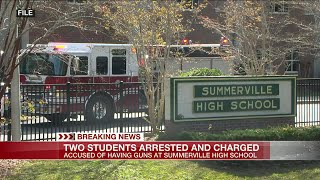 Video Police Confirm 2 Students Found With Guns At Summerville High School