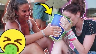 #14 - Challenge DISGUSTOSA in PISCINA! Mix di BIBITE come PENITENZA!
