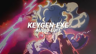 Keygen.exe - Siouxxie [Edit Audio]