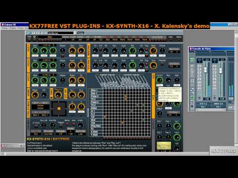 KX-SYNTH-X16  - ON THE RUN - TUTO SEQUENCER 01