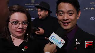 Andrea Walter & Osric Chau On Current Hollywood Projects
