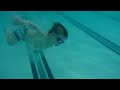 3yo William Diving down to get his 'Toypedo' torpedo
