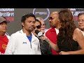 Videos 8 FINAL WORDS!! Manny Pacquiao vs. Keith Thurman after Weigh-In | Las Vegas