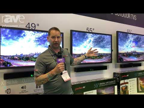 InfoComm 2019: Peerless-AV Features the IP55-Rated UltraView UHD Outdoor TVs
