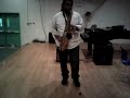 Lost Without You by Robin Thicke: sample cover Curtis Warren on tenor sax, Jam man pedal