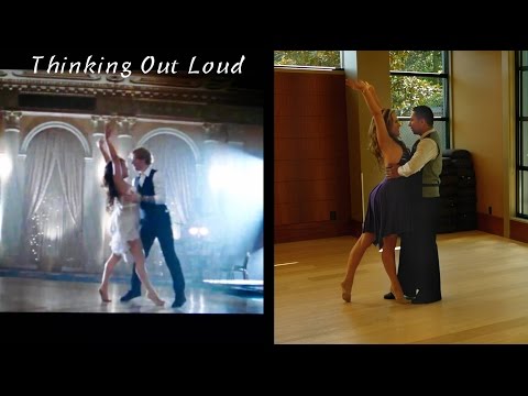 Tutorial Dance Thinking Out Loud | wedding first dance routine to thinking out loud Tutorial Dance Thinking Out Loud | wedding first dance routine to thinking out loud