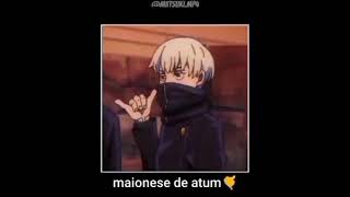 Post Para Status 30 Segundos ,Toge Inumaki Falando Maionese De Atum