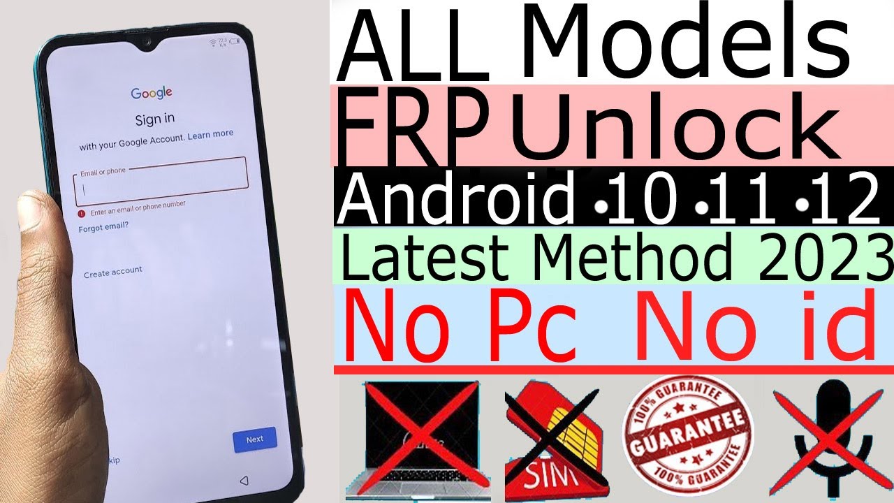 All Models Frp Bypass Unlock 2023 No gmail Id No pc New All Models Frp Bypass Unlock 2023 No gmail Id No pc New
