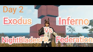 Lifeafter Ctc Day 2 Exodus Vs Inferno Vs Nightbladesfr Vs Federation