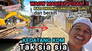 Gokilkali Wadas Di Normalisasi Kang Dedi Mulyadi Langsung Kelihatan Hasilnya Banjir Langsung Surut